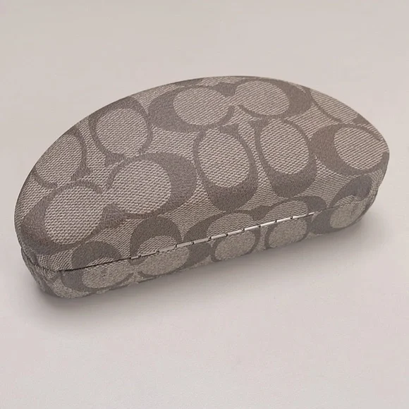 COACH Sunglasses Case + Cleaning Cloth in Signature C Print (no sunglasses) EUC - Picture 6 of 7